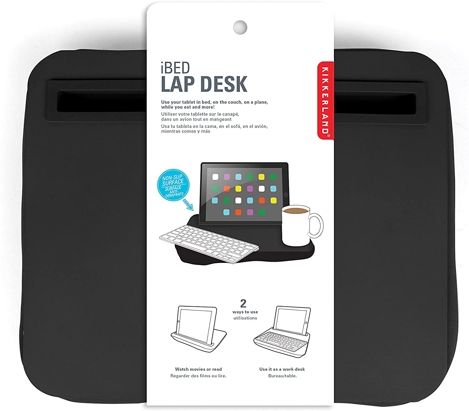 iBed Lap Desk Black Small